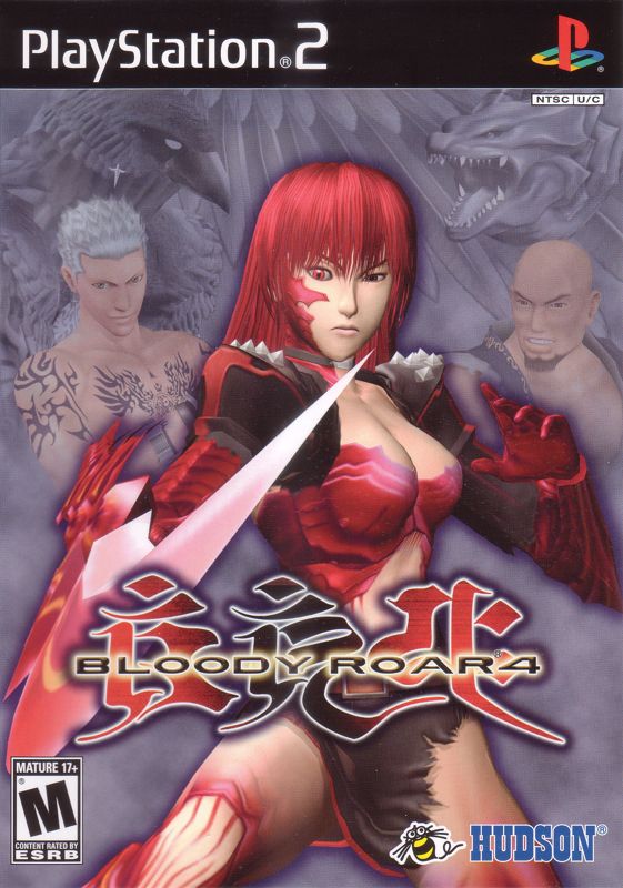 Bloody Roar 4 box art for Playstation 2